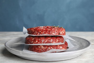 Quick frozen, un-aged meat