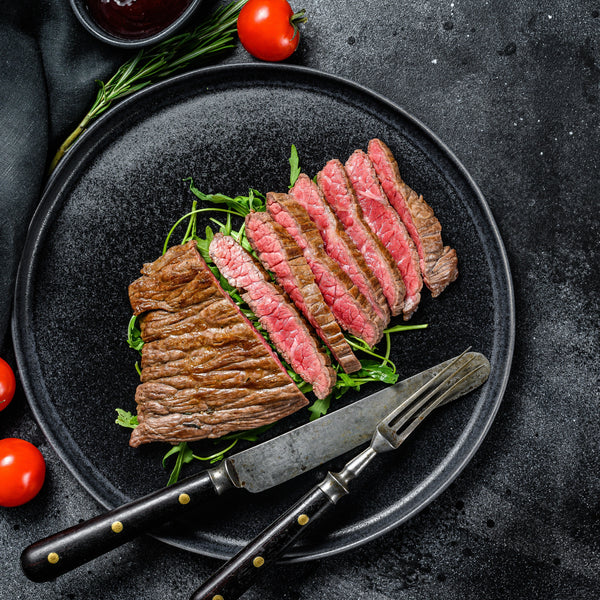 Grass Fed Beef Flat Iron Sharing Steak (frozen)