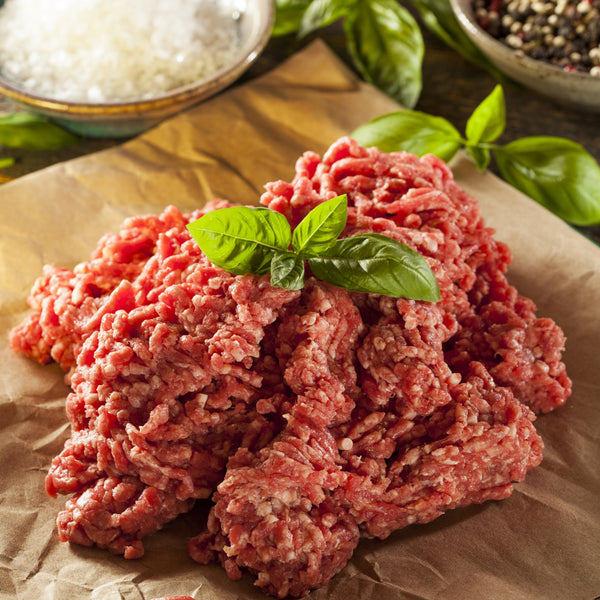 Ox heart (beef heart) mince  (gluten free, frozen)