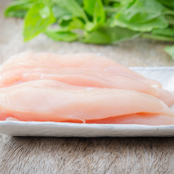 Quick frozen un-aged free range Chicken Fillets