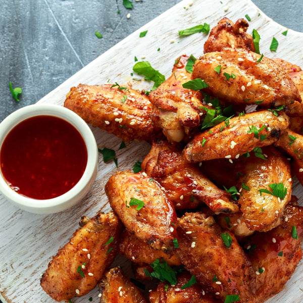 Quick frozen un-aged free range Chicken Wings (bone-in)