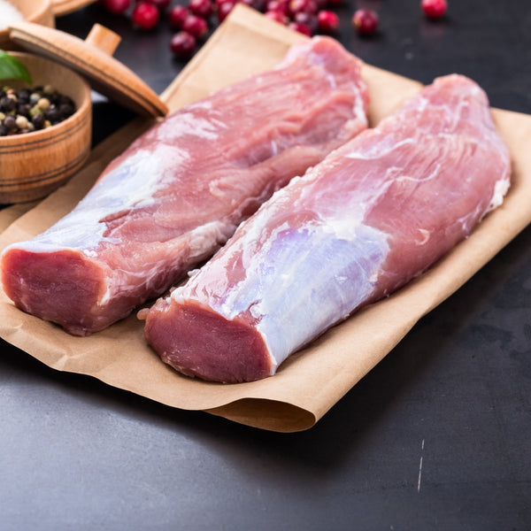 Pasture Raised Free Range Pork fillet/tenderloin roast (quick frozen, un-aged)