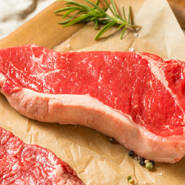 Thick cut grass fed beef sirloin sharing steak (450 g) (serves 2)(chilled, 21 day aged)