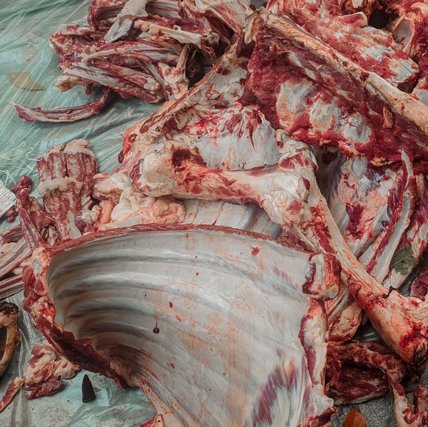 Wild Venison bone pack (quick frozen, un-aged)